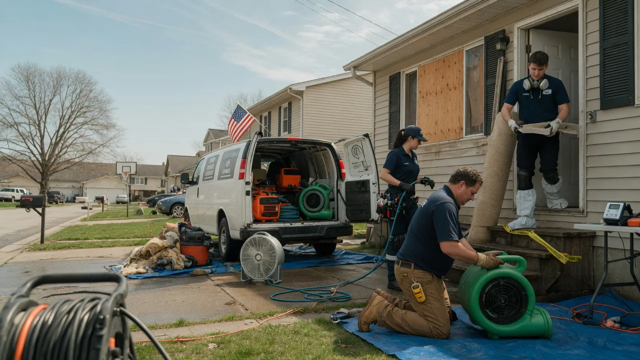 Water Damage Restoration in Centerville, SD near me
